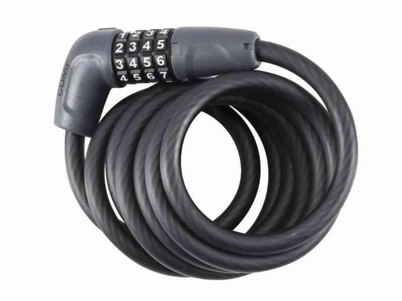 Bontrager Comp – Kodelås – 10mm x 180 cm – Sort