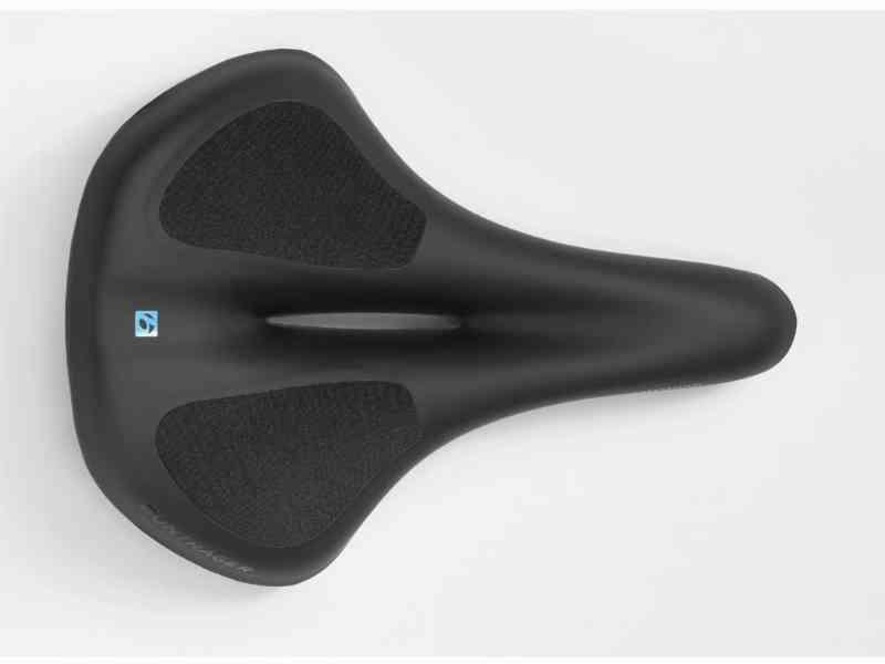 Bontrager Fluid Urban Sadel - 280 x 225mm - Sort