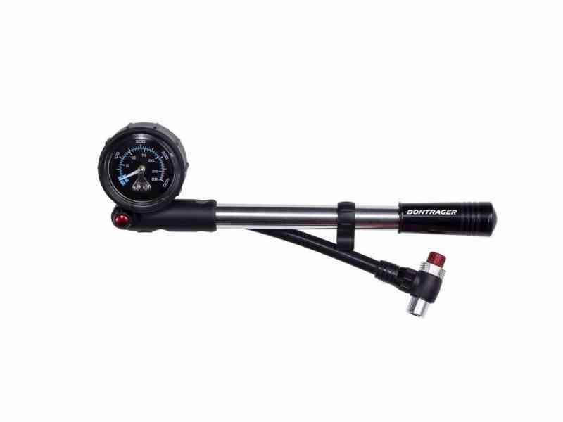 Bontrager DLX – Gaffelpumpe – Sort/Sølv