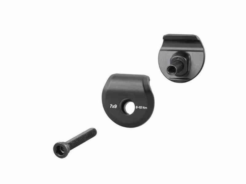 Trek - Sadelpindbeslag med 2 bolte - 7 x 9 mm rail