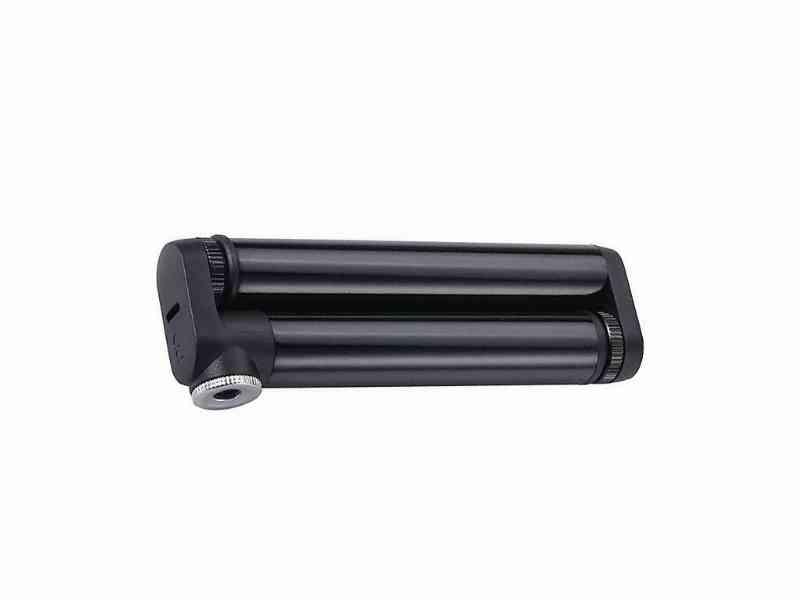 BBB DoubleShot - Minipumpe - 120 mm - Sort