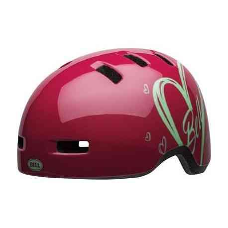 Bell Lil Ripper Børnecykelhjelm, Pink Glans