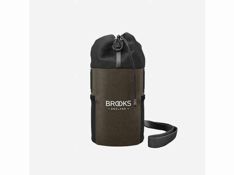 Brooks Scape Fodertasker til Styret - 1,2 L - Grøn