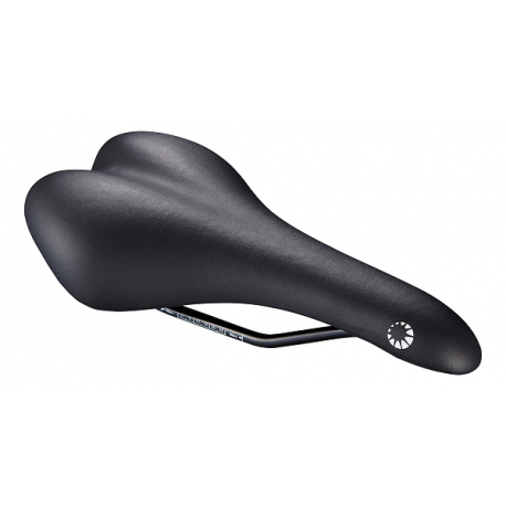 Junior cykelsadel NP12-01 24in 150x22 mm sort