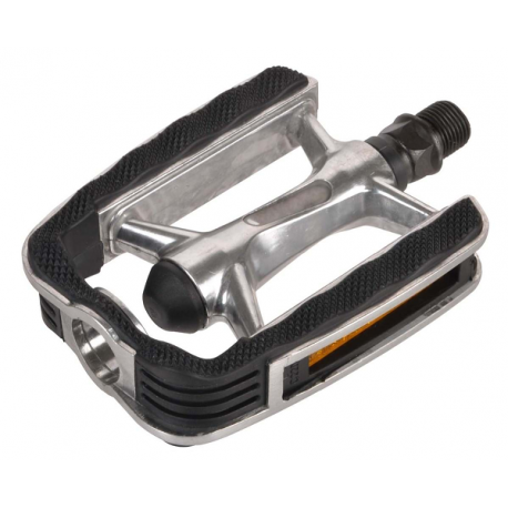 Bike Attitude Sport Alu sølv pedal 9/16â