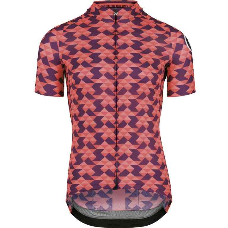 Assos FASTLANE Diamond Crazy T-shirt - Rød Cykeltrøje