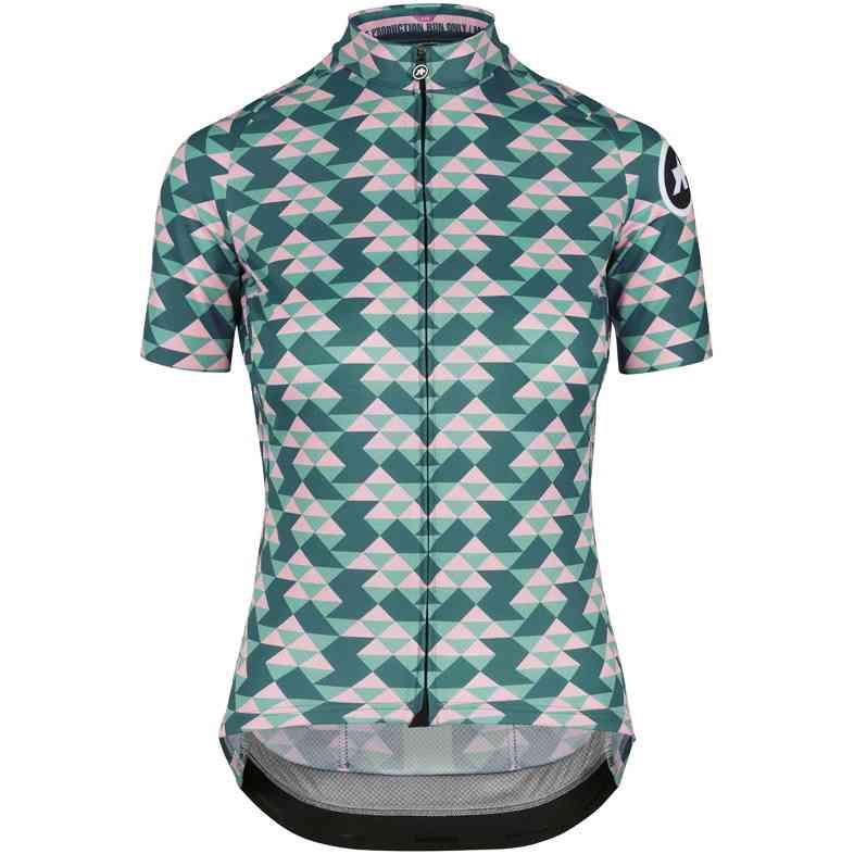 Assos FASTLANE Dame Diamond Crazy Cykeltrøje - Grøn