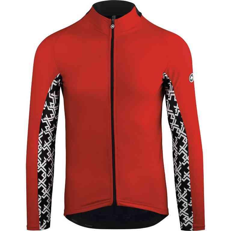 Assos MILLE GT LS Trøje - Rød Langærmet Cykeltrøje