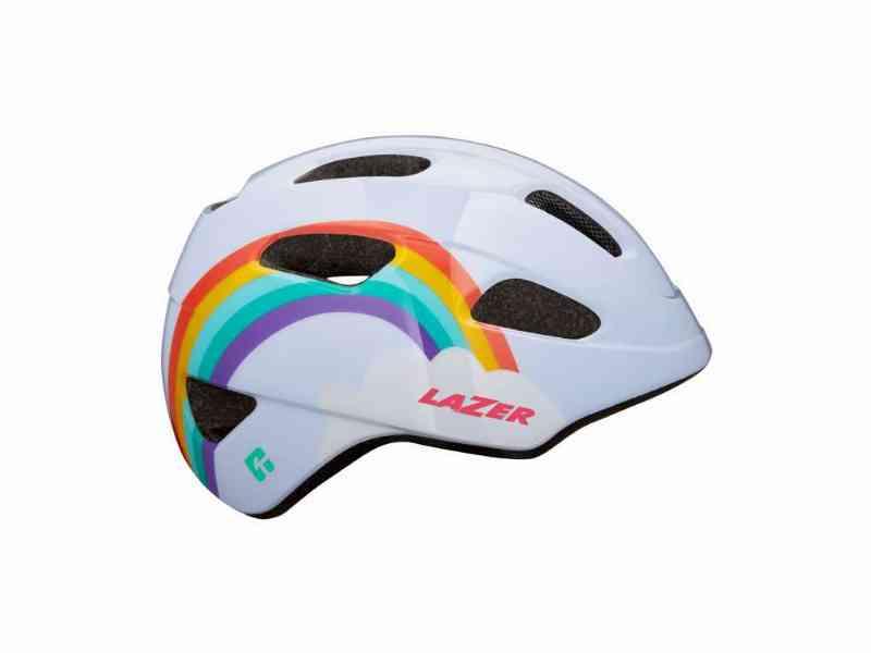 Lazer Pnut KinetiCore – Cykelhjelm til børn – Rainbow