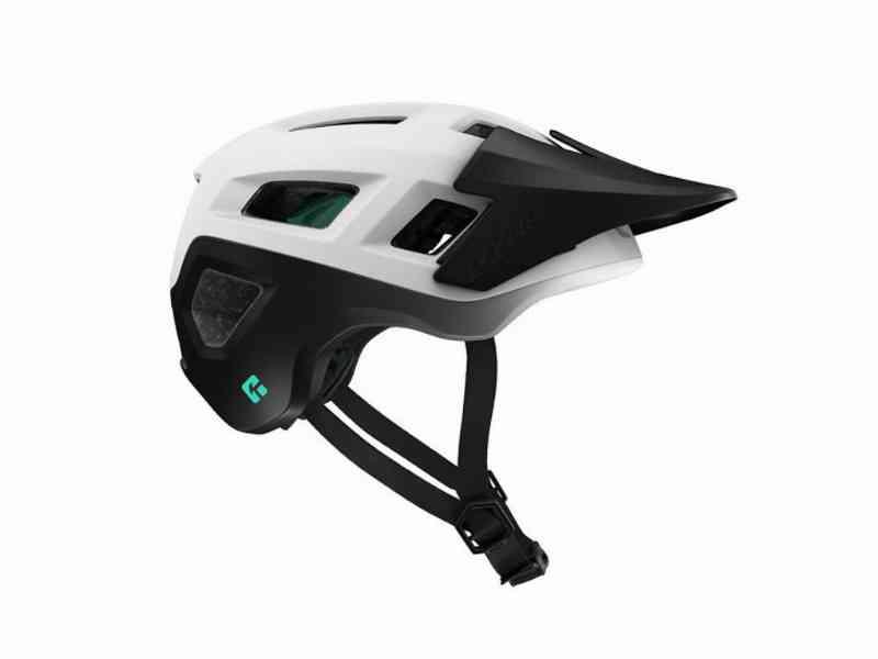 Lazer Coyote KinetiCore Cykelhjelm - Mat Sort/Hvid