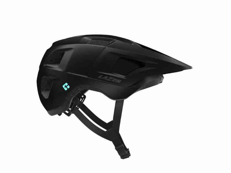 Lazer Finch Kineticore - MTB Cykelhjelm - Str. 50-56 cm - Mat sort