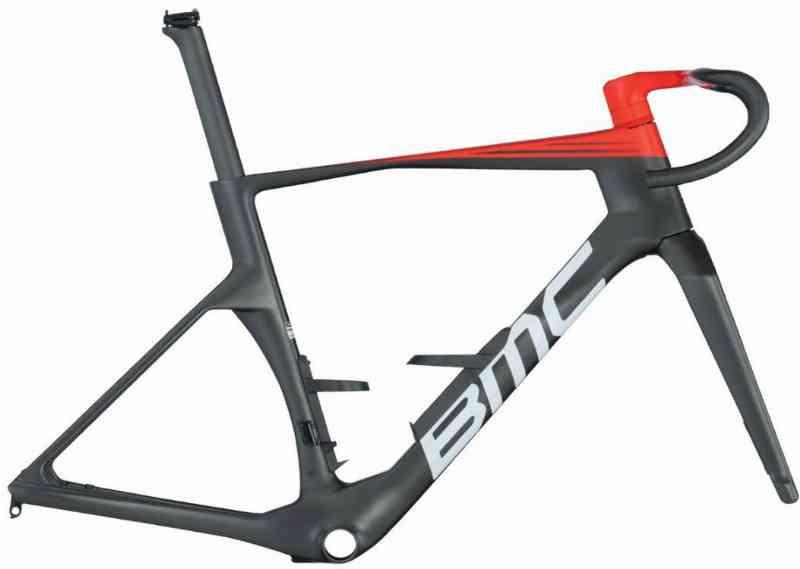 BMC Teammachine R 01 MOD Carbonramme - Sort/Neon