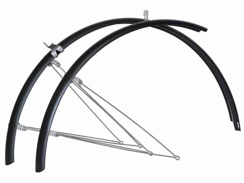 BikePartner - Skærmsæt 700c x 37mm - Matsort