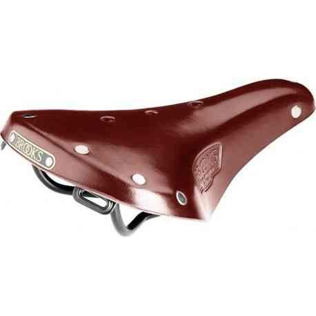 Brooks B17 Standard retro lædersadel, Brun