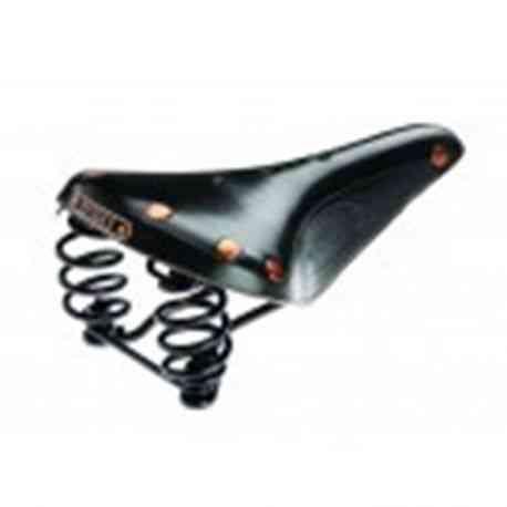 Brooks Flyer Herre Cykelsadel - Sort Special