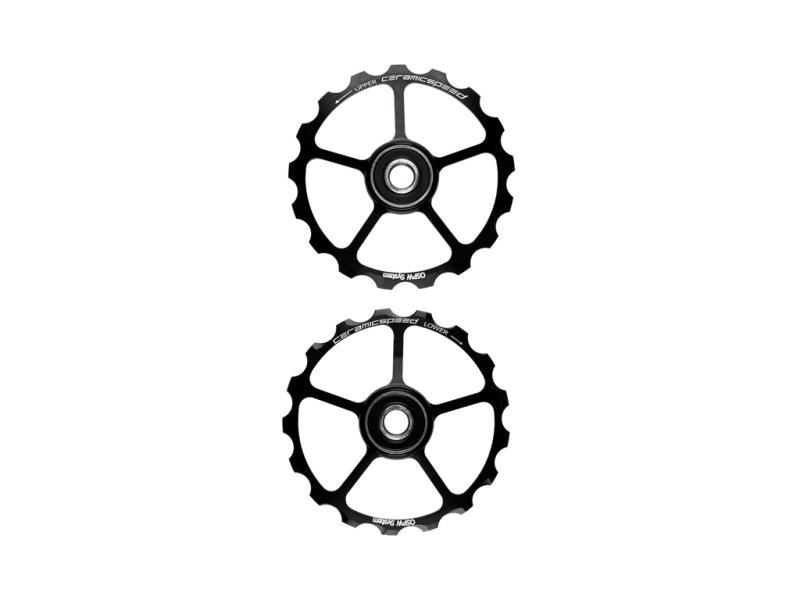 CeramicSpeed Keramisk Oversized Pulleyhjul - 17+17 - Sort