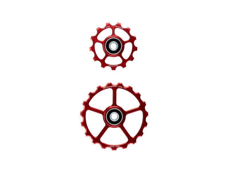 CeramicSpeed Keramisk Oversized Pulleyhjul - Rød