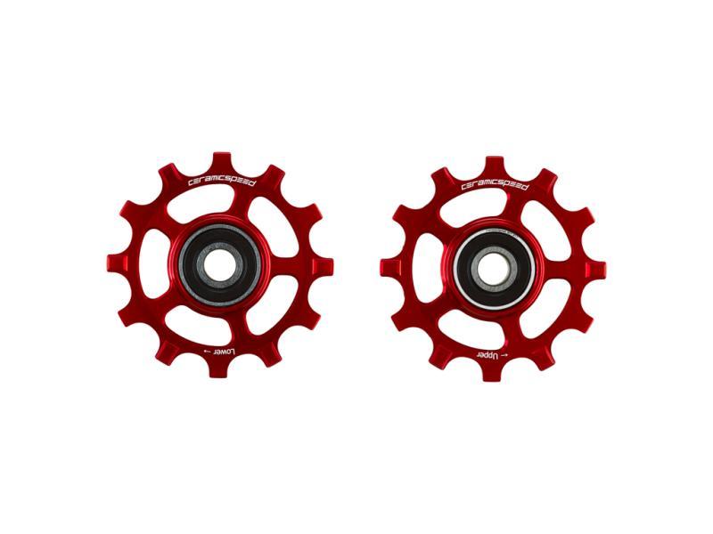 CeramicSpeed Pulleyhjul til SRAM 12s AXS - Rød