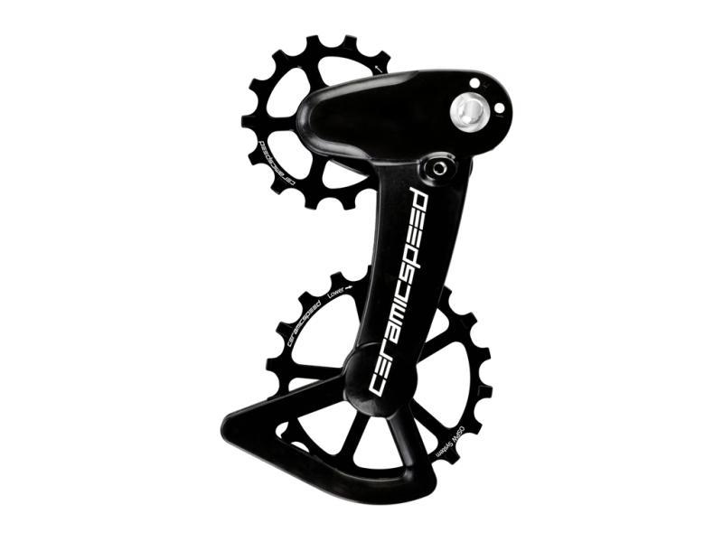 Keramisk Oversized Pulleyhjul til Shimano 12s - Sort