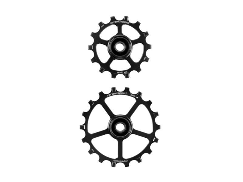 CeramicSpeed Keramisk Oversized Pulleyhjul - Sort
