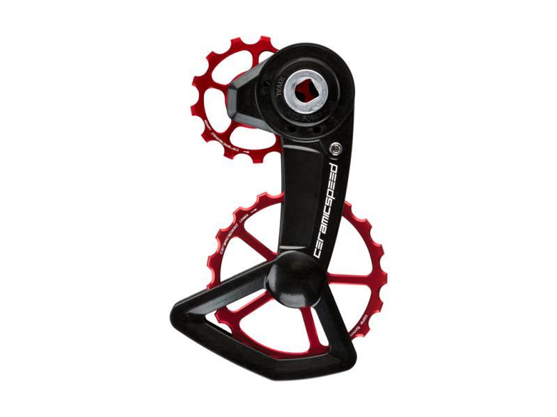 CeramicSpeed Keramisk Oversized Pulleyhjul SRAM Red/Force/Rival AXS XPLR - Rød