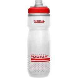 Camelbak Cb Podium Chill 0,6L - Rød/Hvid Drikkeflaske
