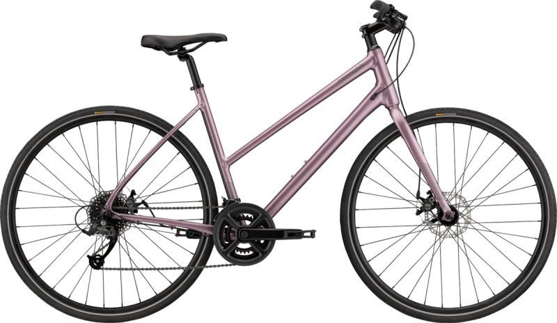Cannondale Quick 5 Remixte Dame 2023 - Lilla Cykel