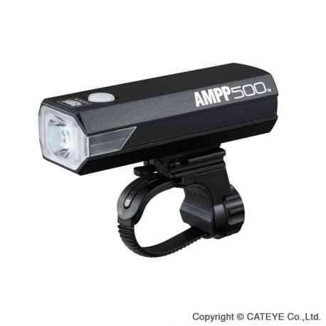 Cateye Forlygte AMPP500 HL-EL085RC USB opl. 500 lumen