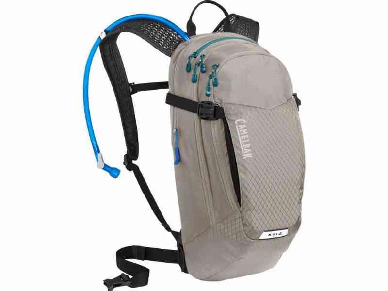 Camelbak M.U.L.E. - Rygsæk 12 liter med 3 liter vandreservoir - Aluminum/black