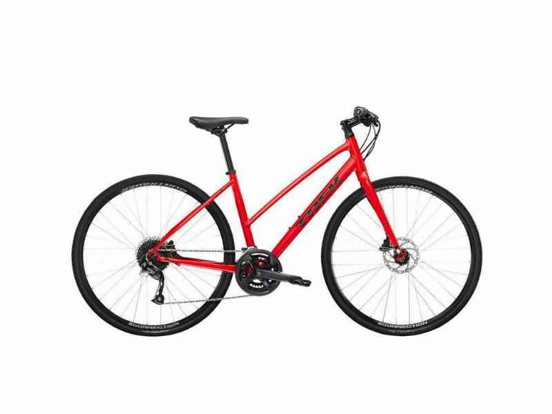 Trek FX 2 Stagger - Rød Cykel til Udsalg!