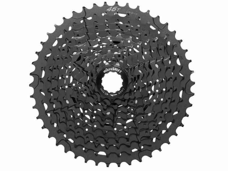 MicroSHIFT XCD 10-speed kassette - 11-46T aluminium