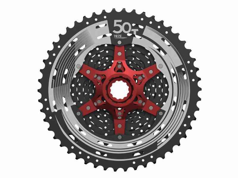 Sunrace CSMX80 Kassette 11 gear 11-50T til MTB