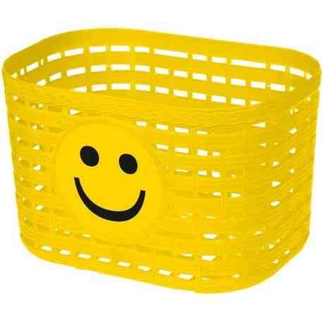Cykelkurv med smiley til børn