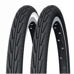 Michelin City Junior Cykeldæk 24x1,75 Sort/Hvid