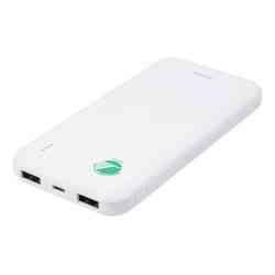 Deltaco Bæredygtig Powerbank 10.000 mAh, Hvid