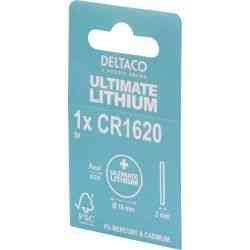 Deltaco Ultimate CR1620 Lithium Knapbatteri 1-pak