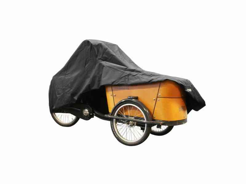 DS Cargo 3-hjulet Dæk - Uden Kaleche - Vandtæt - Sort
