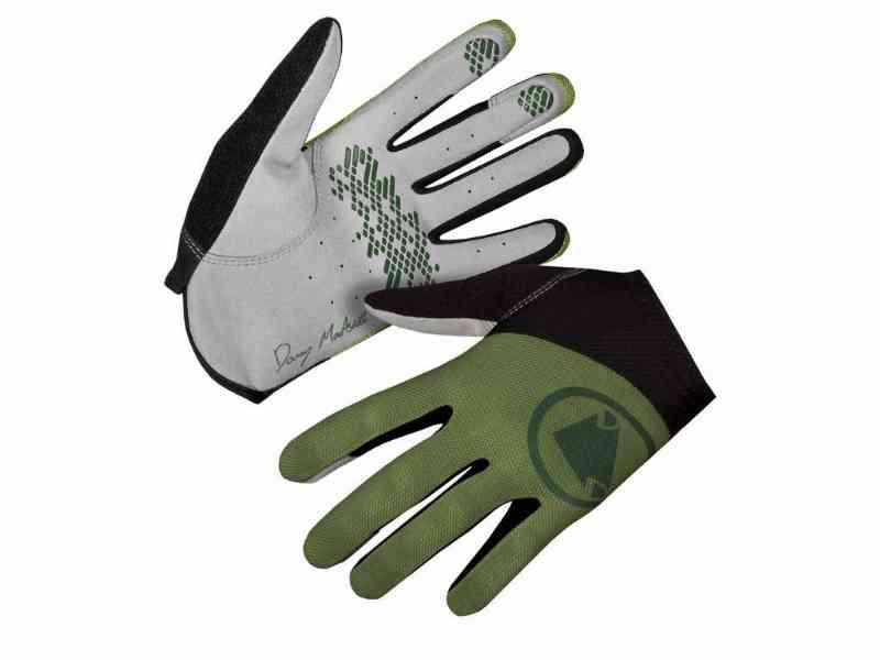 Endura Hummvee Lite Icon - Cykelhandsker - Olivengrøn - M