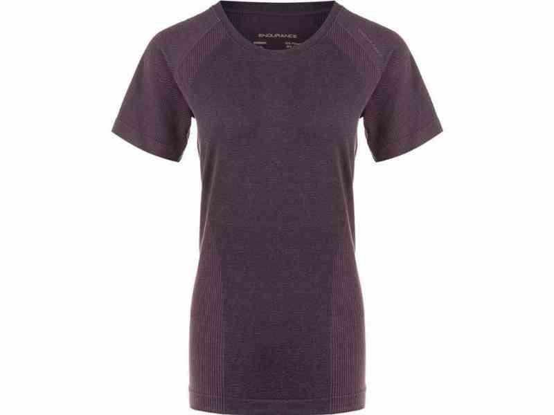 Endurance Halen Seamless T-shirt til kvinder - Sort S/M