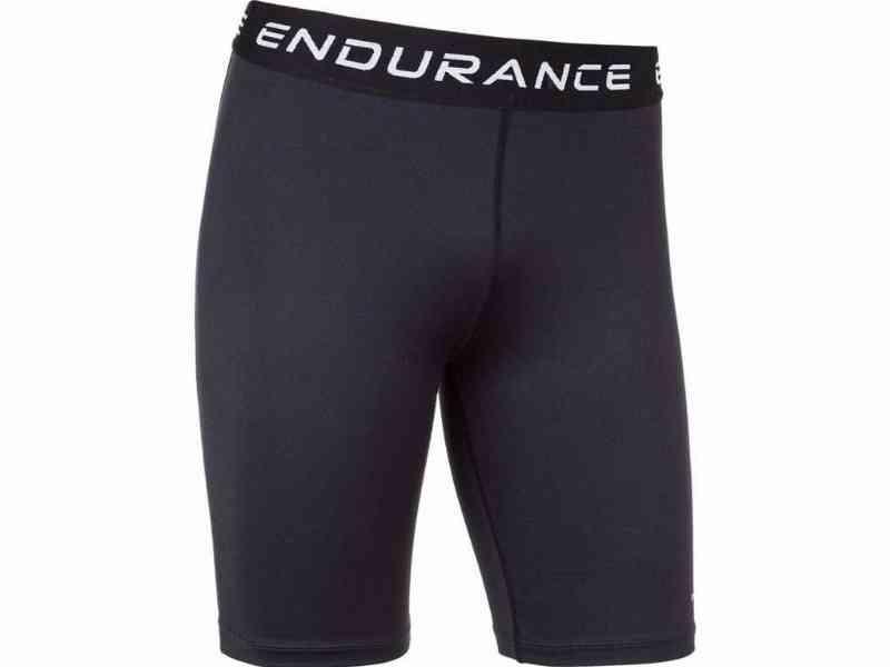 Endurance Power Short - Løbetights - Herre - Black -  Str. 2XL