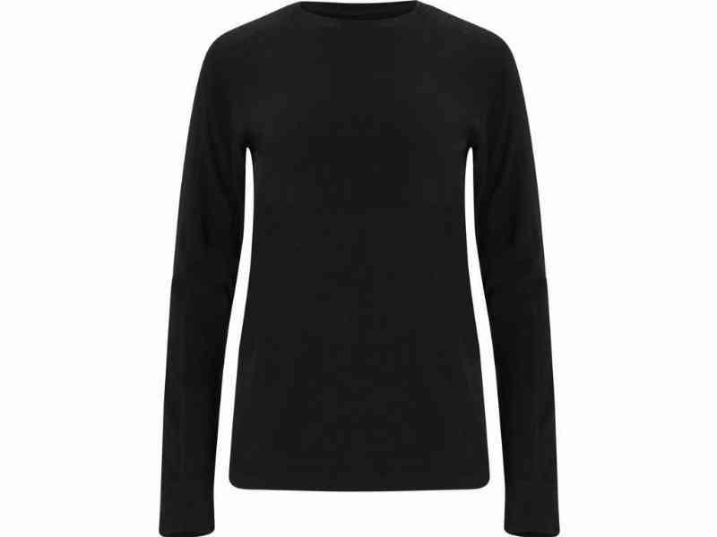 Endurance Rale Alpaca Crew Neck - Dame - Sort - Str. 42
