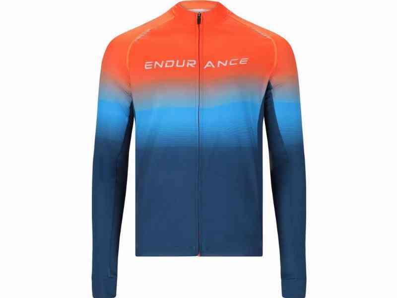 Endurance Jobert - Langærmet MTB Cykeltrøje - Orange - S