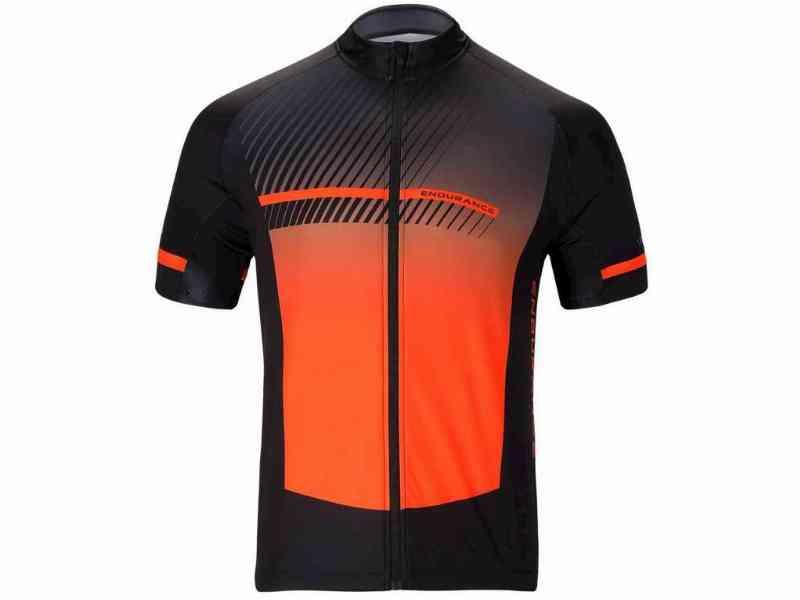 Endurance Jillard - Kortærmet Cykeltrøje - Orange - S