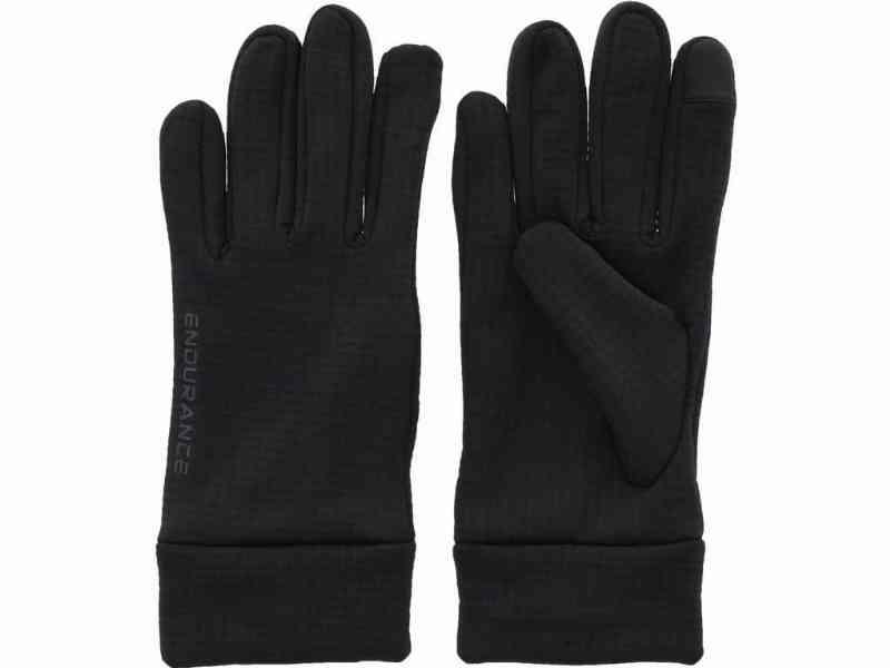 Endurance Nevier Waffle - Sorte Handsker - Str. XS