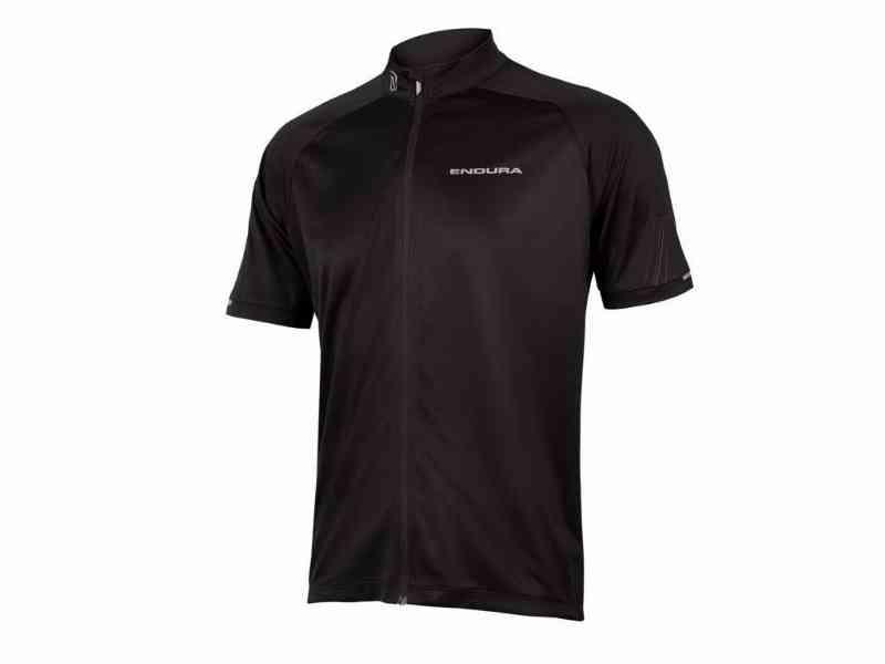 Endura Xtract - Sort Cykeltrøje med Korte Ærmer - M