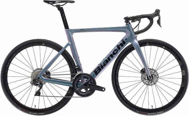 Bianchi Aria Aero 105 Di2 24g Disc 2023 - Lilla Cykel