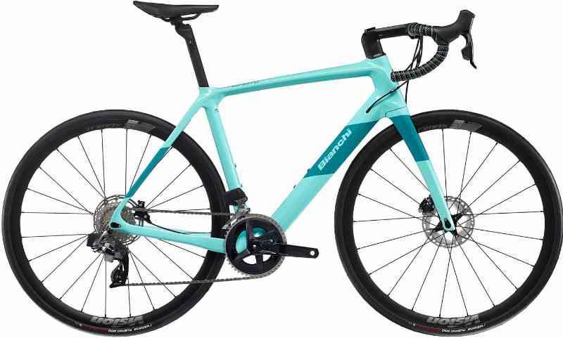 Bianchi Infinito Rival eTap AXS 2023 - Celeste 24g Disc