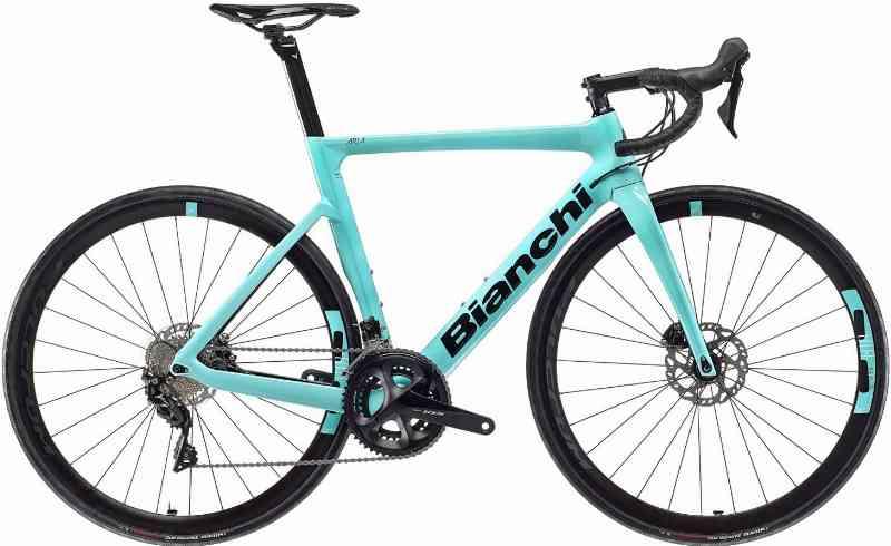 Bianchi Aria Aero 105 Disc 22g 2023 - Celeste Cykel
