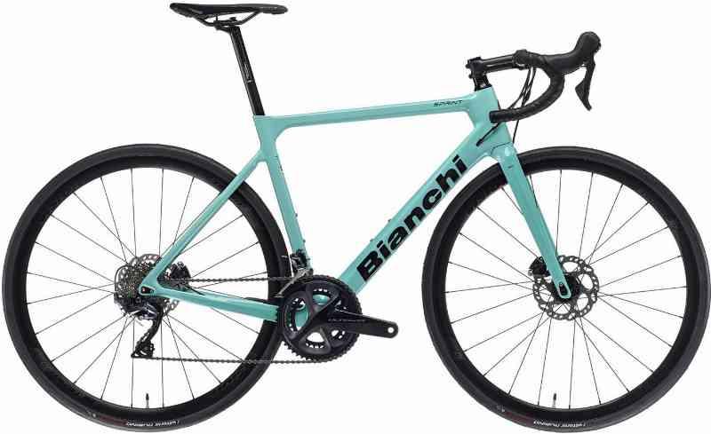 Bianchi Sprint Ultegra 22g 2023 - Celeste Cykel