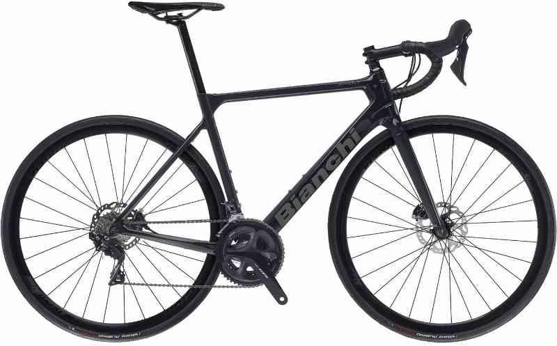 Bianchi Sprint 105 Disc 22g 2023 - Sort Cykel